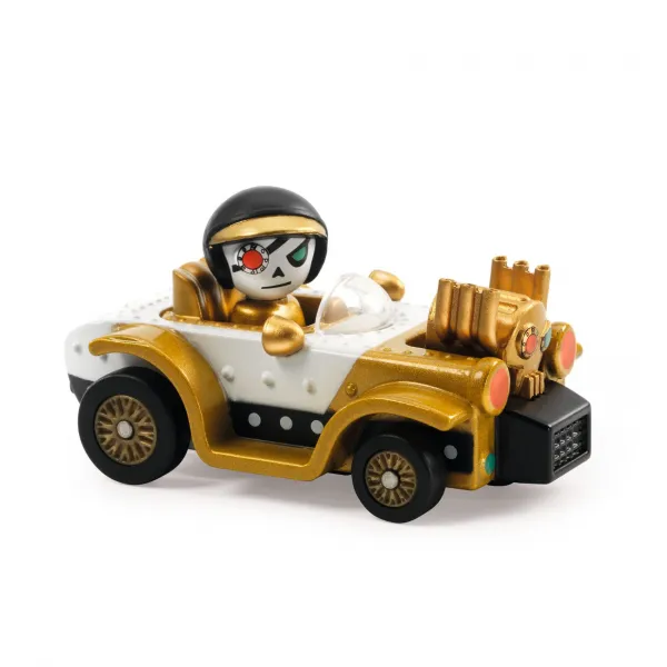 Balíček Crazy Motors - Red Skull + Motor Skull + Pirate Wheels