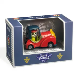 Auto Crazy Motors - Red Skull