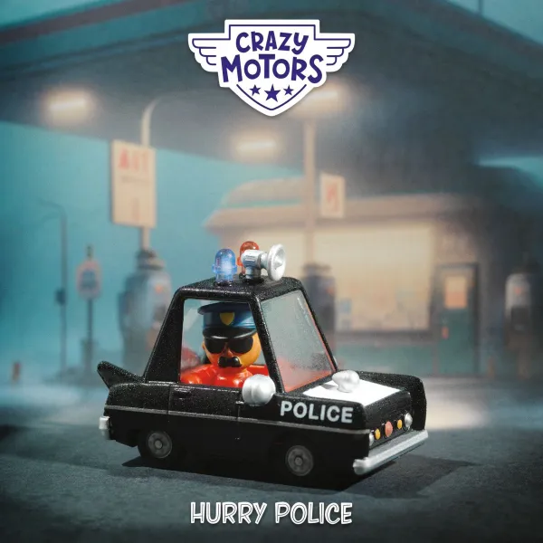 Djeco Crazy Motors Autíčko Hurry Police