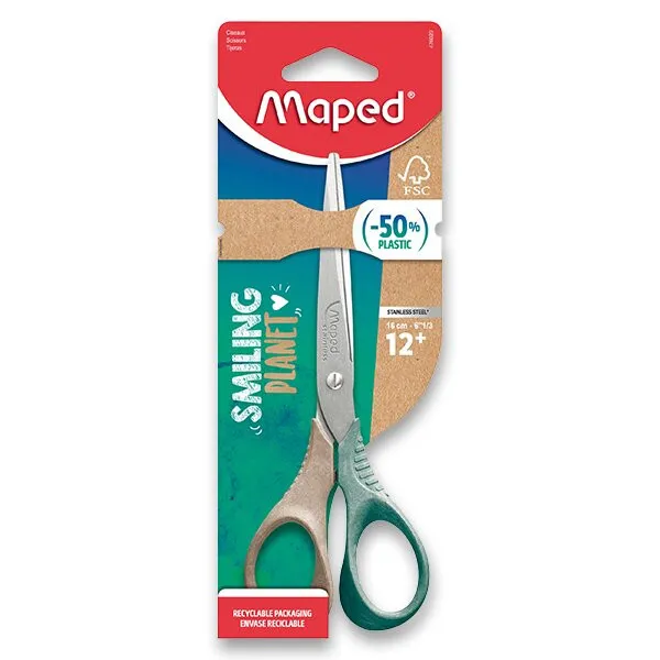 Nožnice Maped Smiling Planet Shape, 16 cm