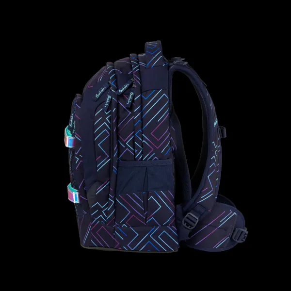 Študentský batoh Ergobag Satch pack – Purple Laser