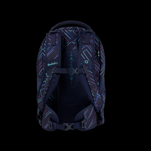 Študentský batoh Ergobag Satch pack – Purple Laser