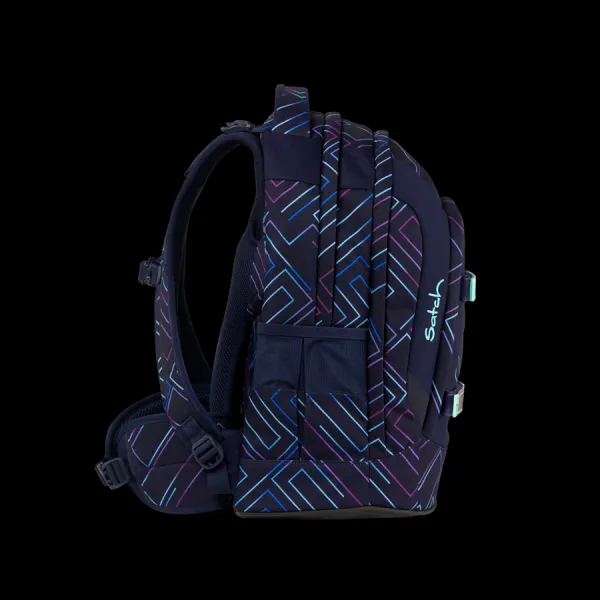 Študentský batoh Ergobag Satch pack – Purple Laser