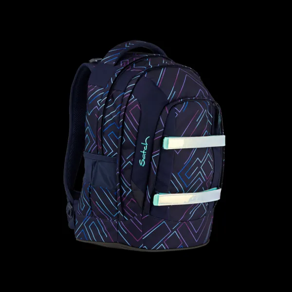 Študentský batoh Ergobag Satch pack – Purple Laser