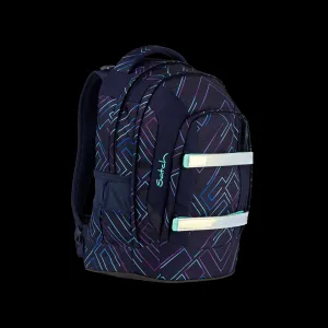 Študentský batoh Ergobag Satch pack – Purple Laser
