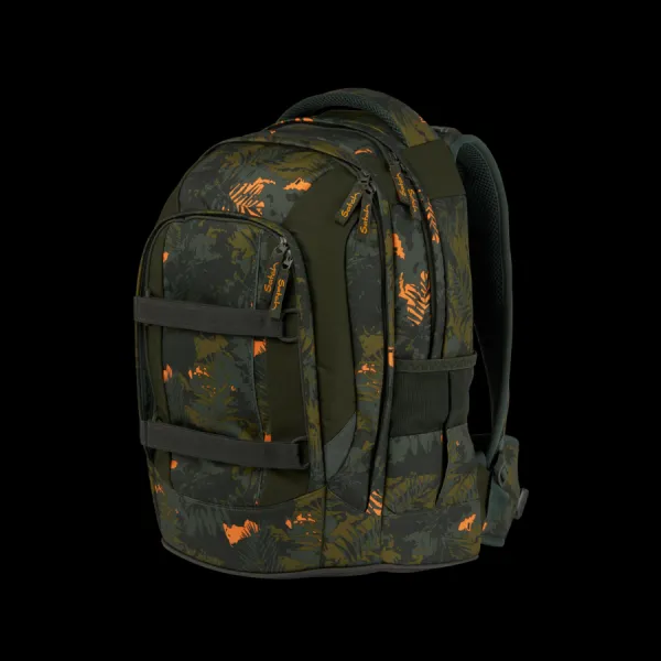 Študentský batoh Ergobag Satch pack – Jurassic Jungle