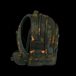 Študentský batoh Ergobag Satch pack – Jurassic Jungle