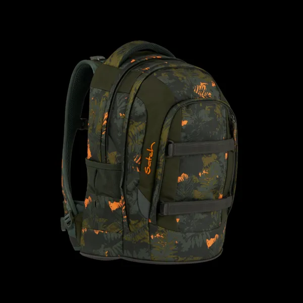 Študentský batoh Ergobag Satch pack – Jurassic Jungle
