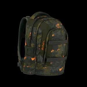 Študentský batoh Ergobag Satch pack – Jurassic Jungle