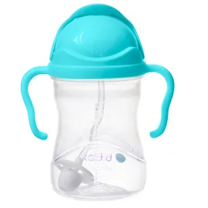 Hrnček so slamkou - aqua 240 ml