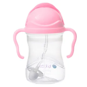 Hrnček so slamkou - čerešňový kvet 240 ml