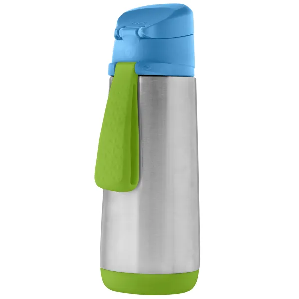 Termoska na pitie sport 500 ml - modrá/zelená