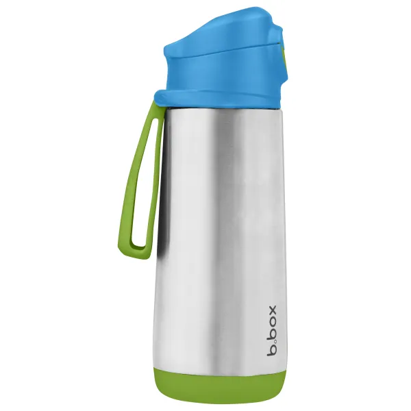 Termoska na pitie sport 500 ml - modrá/zelená