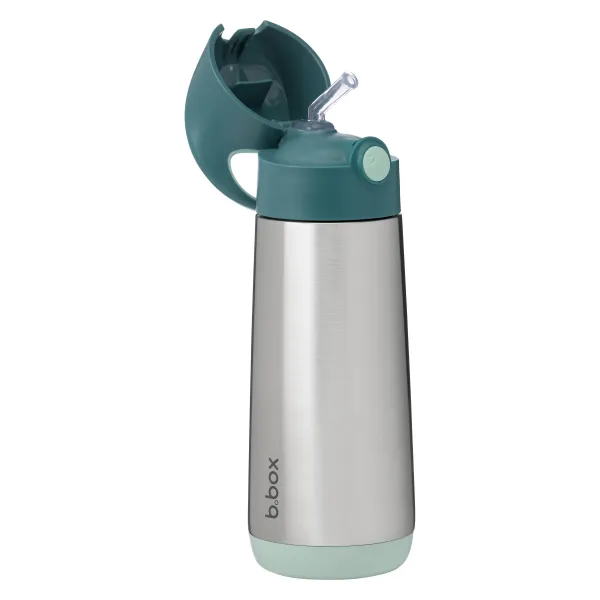 Termoska na pitie so slamkou 500 ml - emerald forest