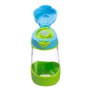 Sport fľaša na pitie 450 ml – modrá/zelená