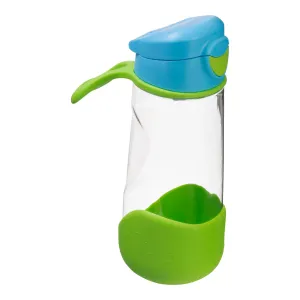 Sport fľaša na pitie 450 ml – modrá/zelená