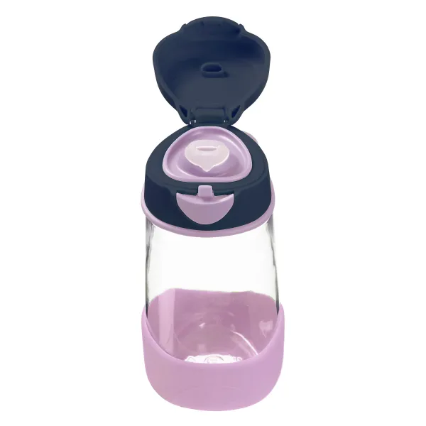 Sport fľaša na pitie 450 ml – indigo/ružová