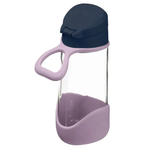 Sport fľaša na pitie 450 ml – indigo/ružová