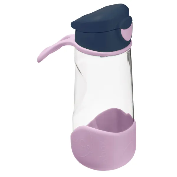 Sport fľaša na pitie 450 ml – indigo/ružová
