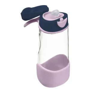 Sport fľaša na pitie 450 ml – indigo/ružová