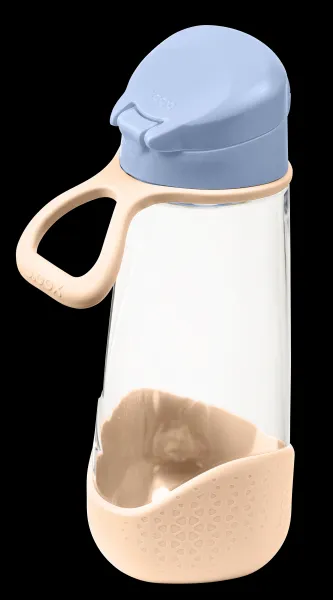 Sport fľaša na pitie 600 ml - broskyňová