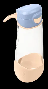 Sport fľaša na pitie 600 ml - broskyňová