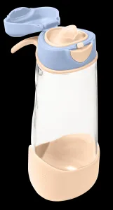 Sport fľaša na pitie 600 ml - broskyňová