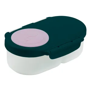 Desiatový box malý - indigo/ružový