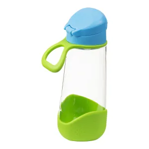 Sport fľaša na pitie 600 ml - modrá/zelená