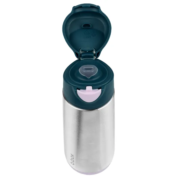 Termoska na pitie sport 500 ml - indigo/ružová