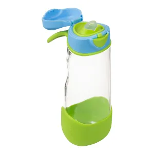 Sport fľaša na pitie 600 ml - modrá/zelená