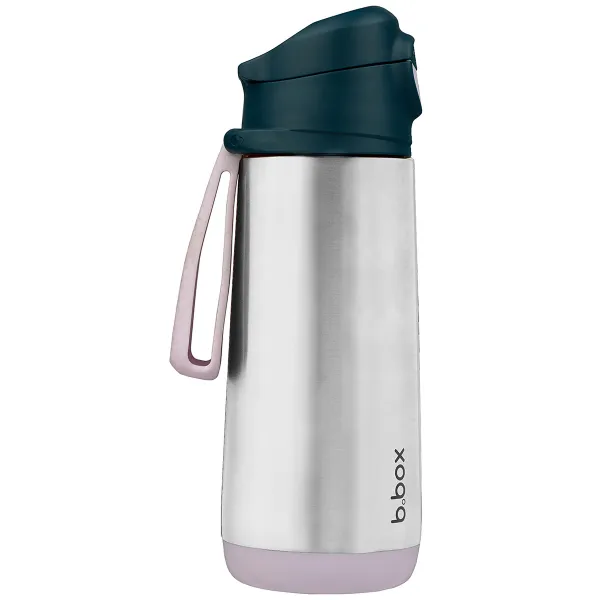Termoska na pitie sport 500 ml - indigo/ružová