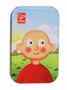 Krabička s magnetmi - Zábavné tváre - 29 ks