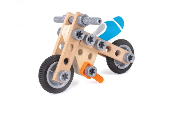 Mladý vynálezca - Zostav si svoju motorku - 37 ks