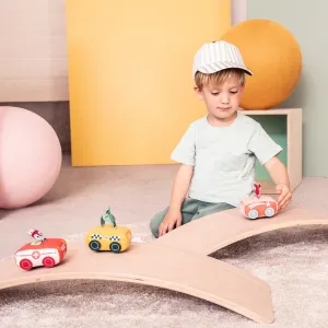 Lilliputiens - Pull-back autíčko s nosorožcom Mariusom