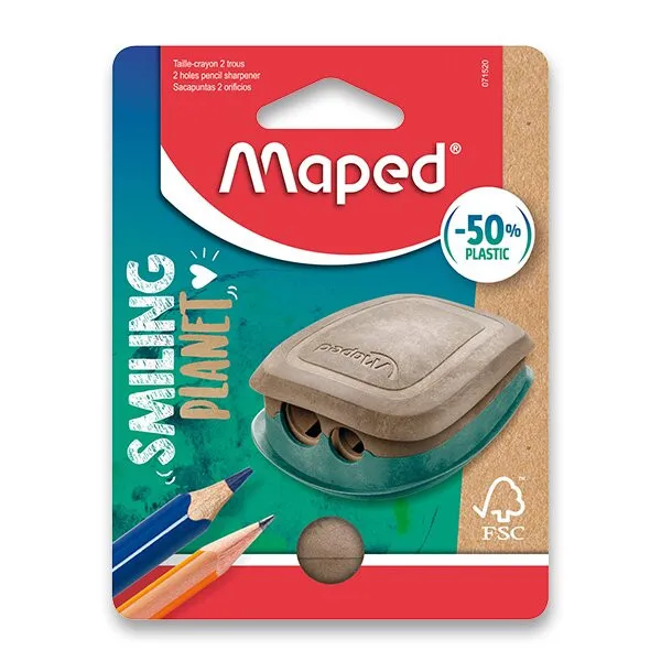 Dvojité strúhadlo Maped Smiling Planet