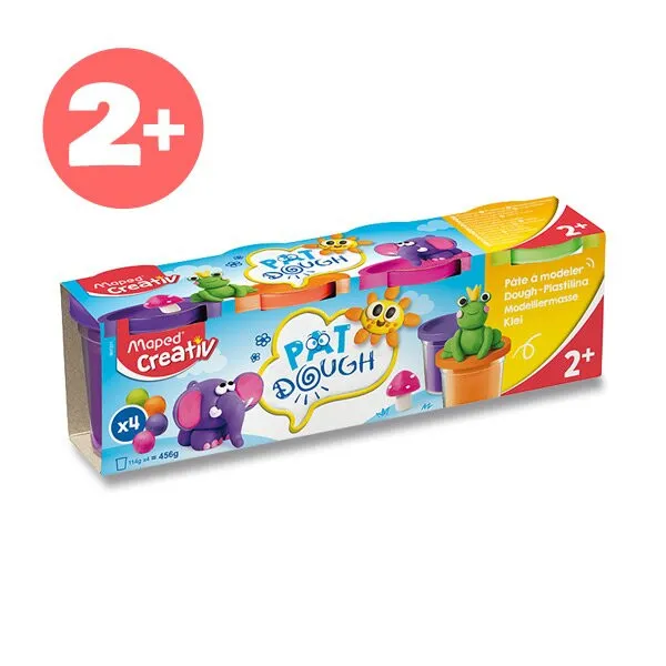Modelovacia hmota Maped Creativ - 4 veselé farby