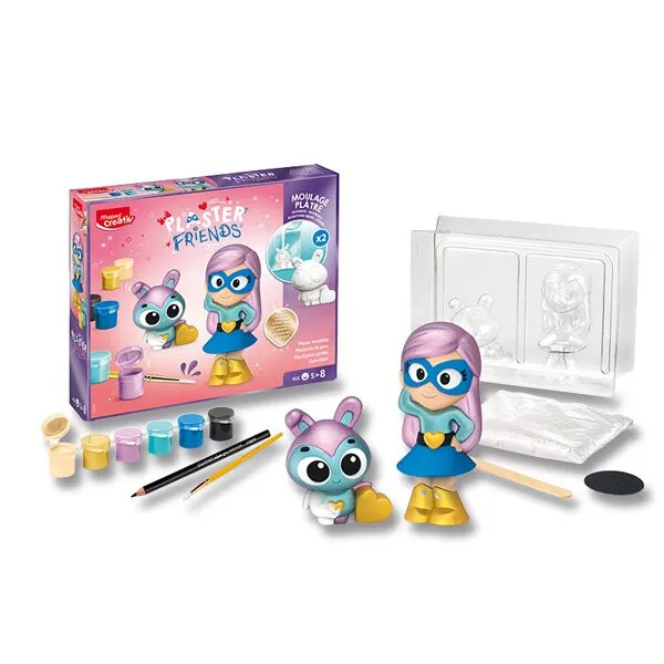 Kreatívna súprava Maped Plaster Friends - Superhrdinka