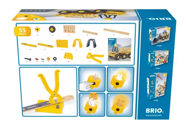 Brio Builder - sklápač Volvo - 55 ks