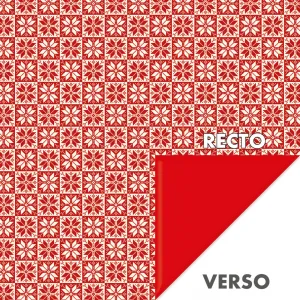 Súprava origami papierov - Vianoce