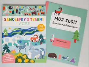 Samolepky s tvarmi V zime