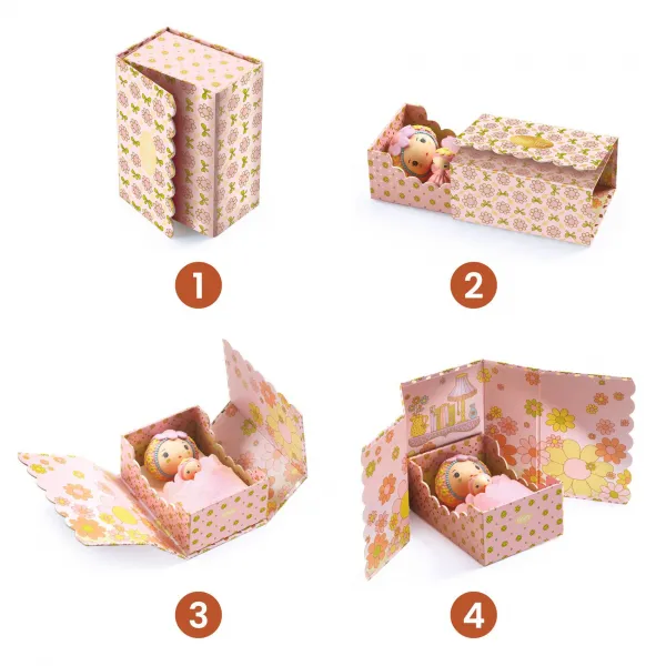 Djeco Tinyly Izbička Rose And Fleur