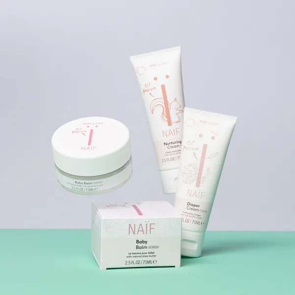 NAÏF Krém na zapareniny pre deti a bábätká bez parfumácie prírodný 75 ml