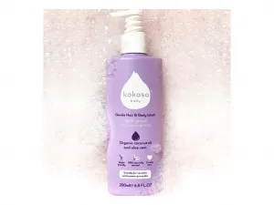 Kokoso Baby Jemný detský umývací gél na telo aj vlásky s parfumáciou 200 ml