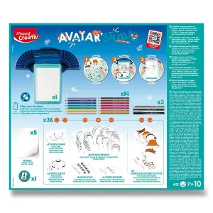 Súprava Maped Creativ Avatar Studio tabuľka s podsvietením