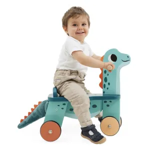 Drevené odrážadlo - dinosaurus