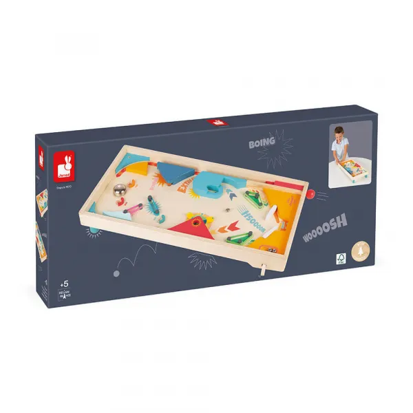 Drevená stolná hra - Pinball