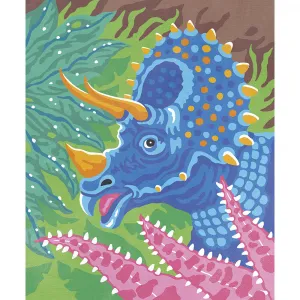 Detský ateliér maxi - maľovanie podľa čísel - Dinosaury
