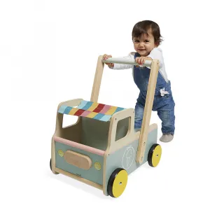 Drevený vozík - zmrzlinárske auto