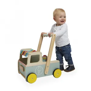 Drevený vozík - zmrzlinárske auto